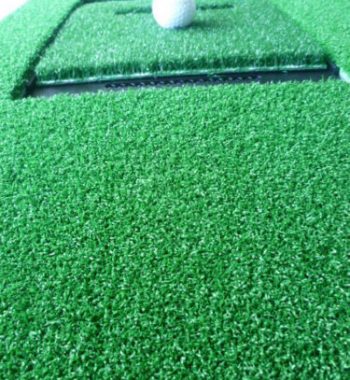 Puttmatte Abschlagmatte 2 teilig Golfsimulator OptiShot PRO GolfSyndikat Indoorgolf