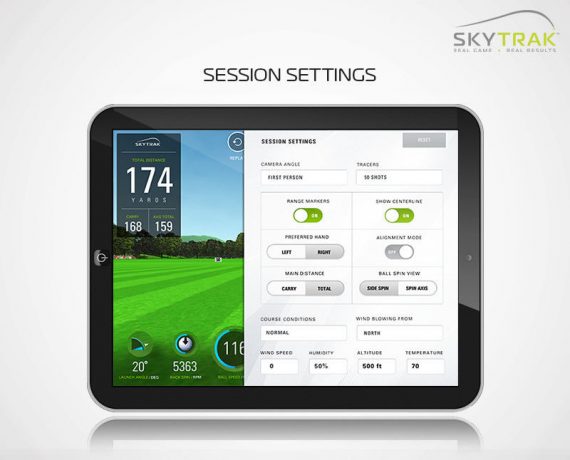 SkyTrak Software Game Improvement