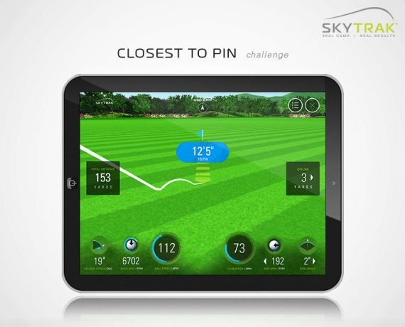 Golfsyndikat Golfsimulator Skytrak Indoorgolf DrivingRange Game Improvement