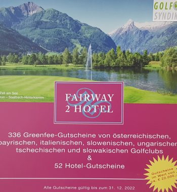 Gutscheinbuch Fairway2Hotel 2022