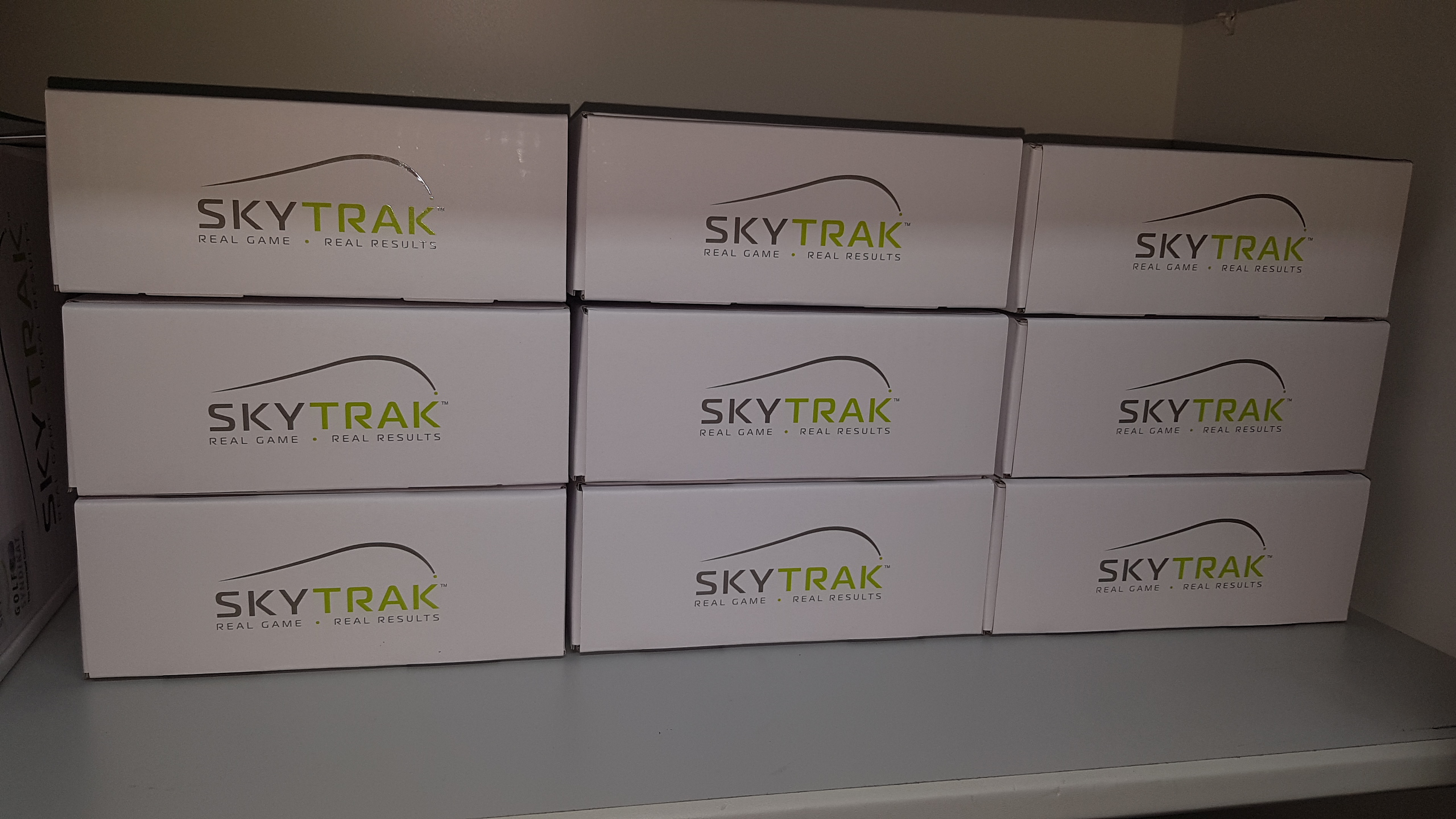 SkyTrak stock delivery