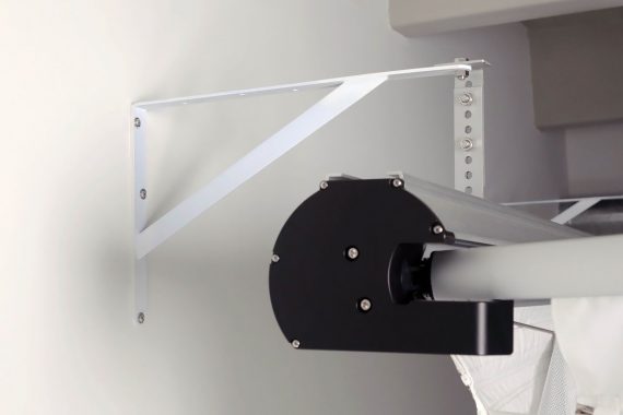 ProScreen Wandbesfestigung Details seitlich