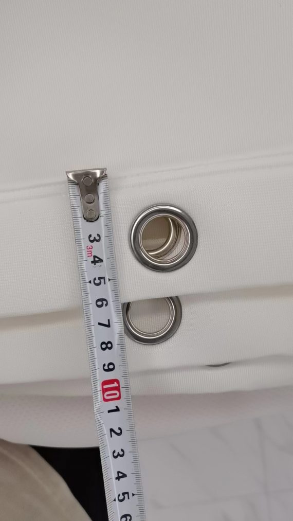 Superior Screen Saum mit Öse