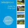 Leisurebreaks 2026-2027, Golf Gutscheinbuch, 2 for 1, gültig ab sofort und bis 30.06.27, tagesgleicher Versand