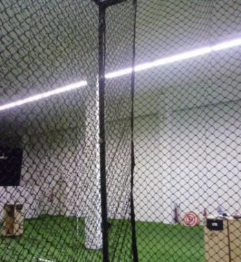 Golfsyndikat Golfsimulator Skytrak Indoorgolf Netzkäfig Sicherheitsnetz