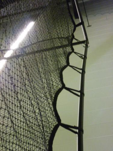 Netz Befestigung  Indoorgolf Netzkäfig Sicherheitsnetz