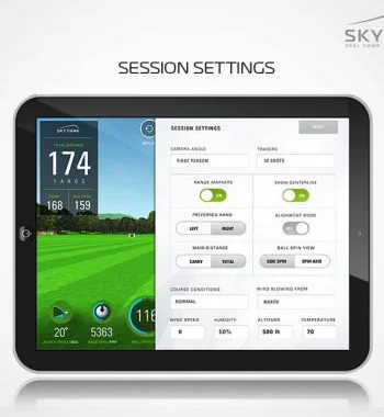 Golfsyndikat Golfsimulator Skytrak Indoorgolf Game Improvement