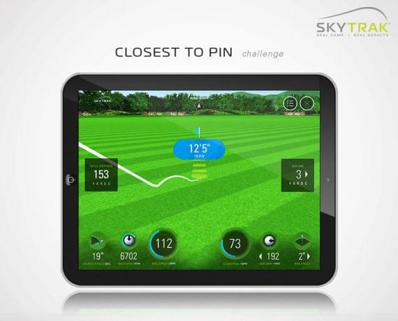 Golfsyndikat Golfsimulator Skytrak Indoorgolf DrivingRange Game Improvement