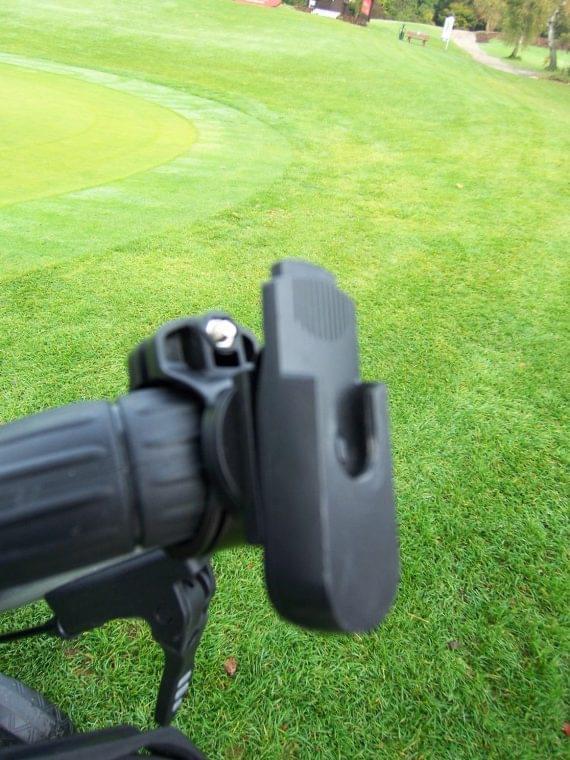 Trolley Halterung GPS Sonocaddie Entfernungsmesser