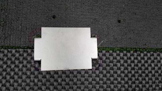 Klammer zur Verbindung des TeeGras mit der Hauptmatte