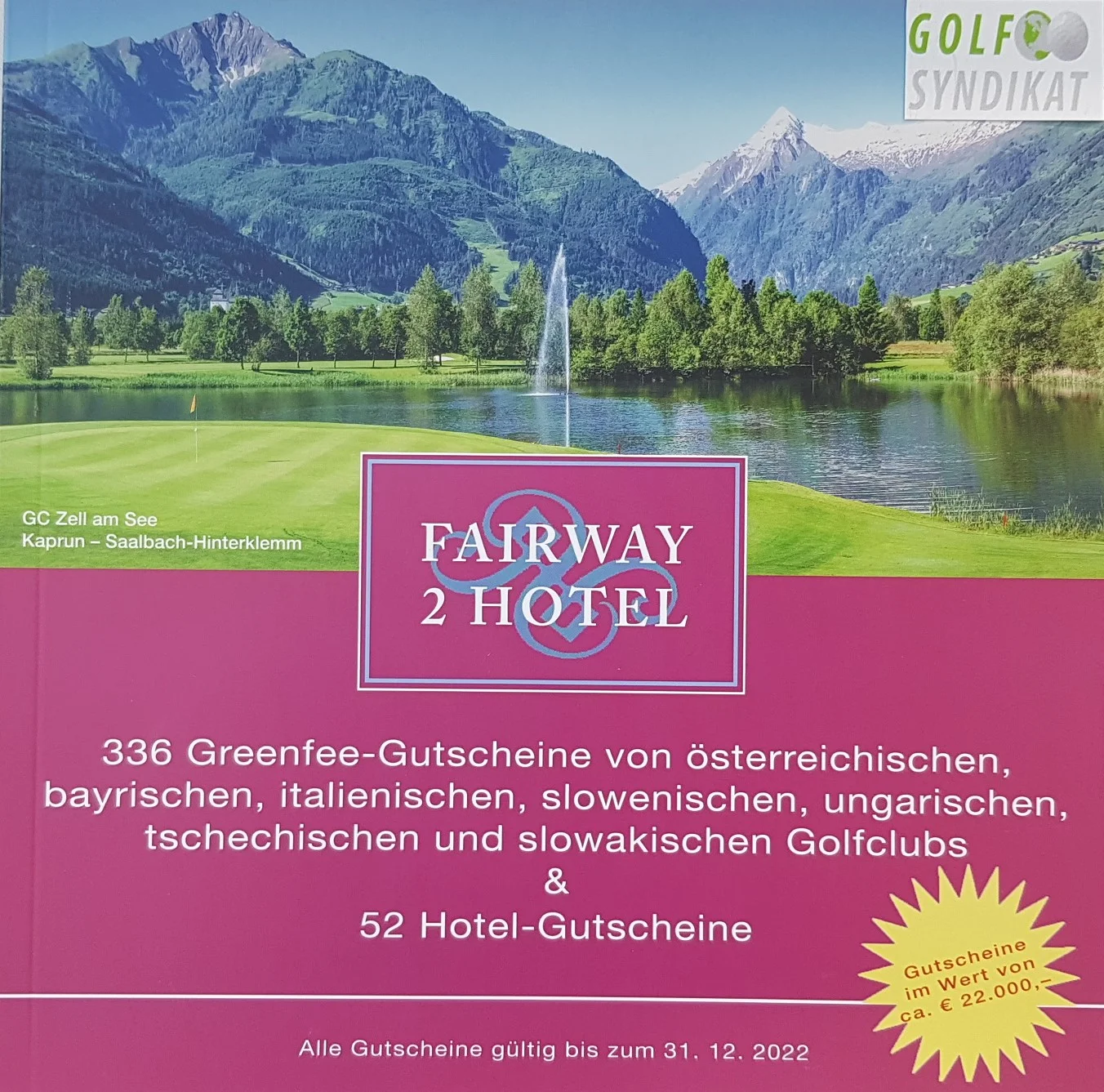 Fairway2Hotel 2022 2for1
