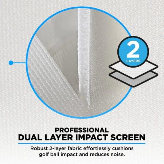 Zweilagige Leinwand der Hittingbox