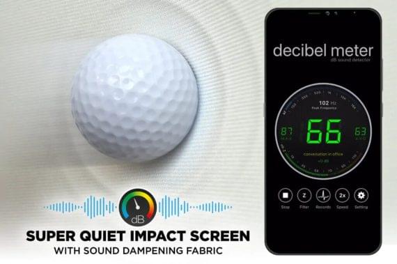 sehr leise Leinwand der Hittingbox